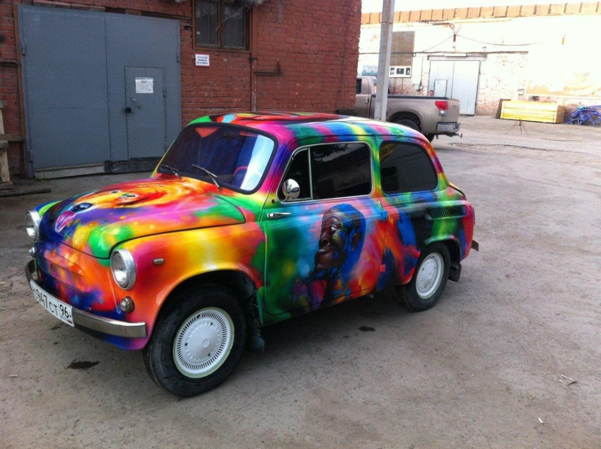 Плохая покраска авто