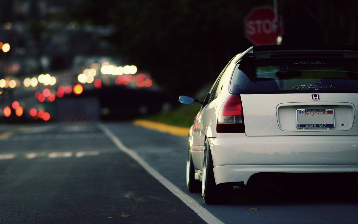 Honda Civic ek9 Wallpaper 4k