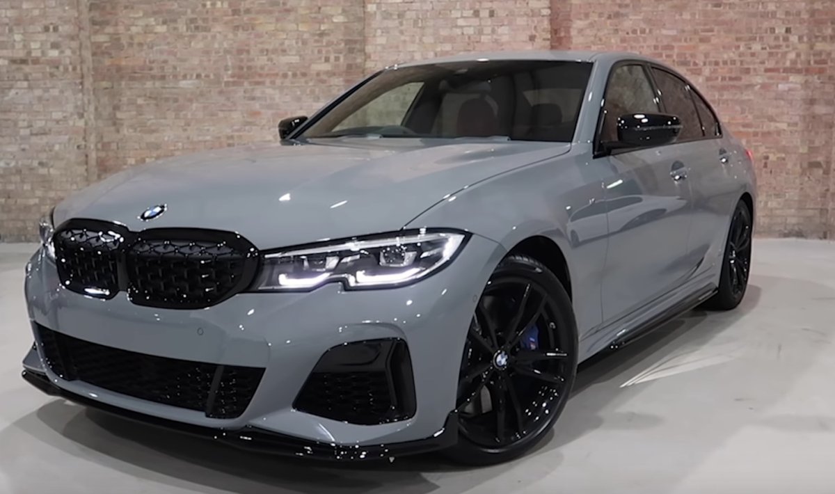 BMW 7 цвет Nardo Grey