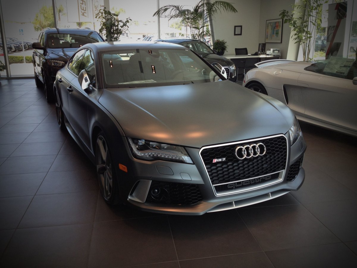 Audi rs7 Daytona Grey Matte