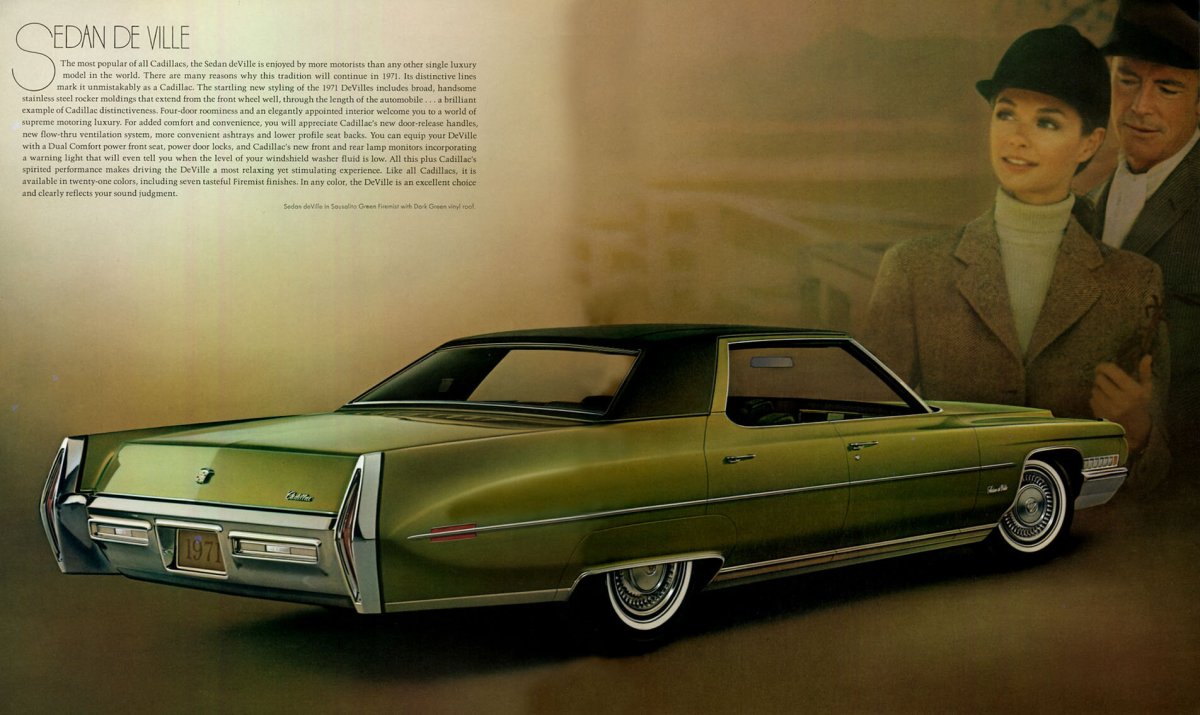Cadillac 1971 back