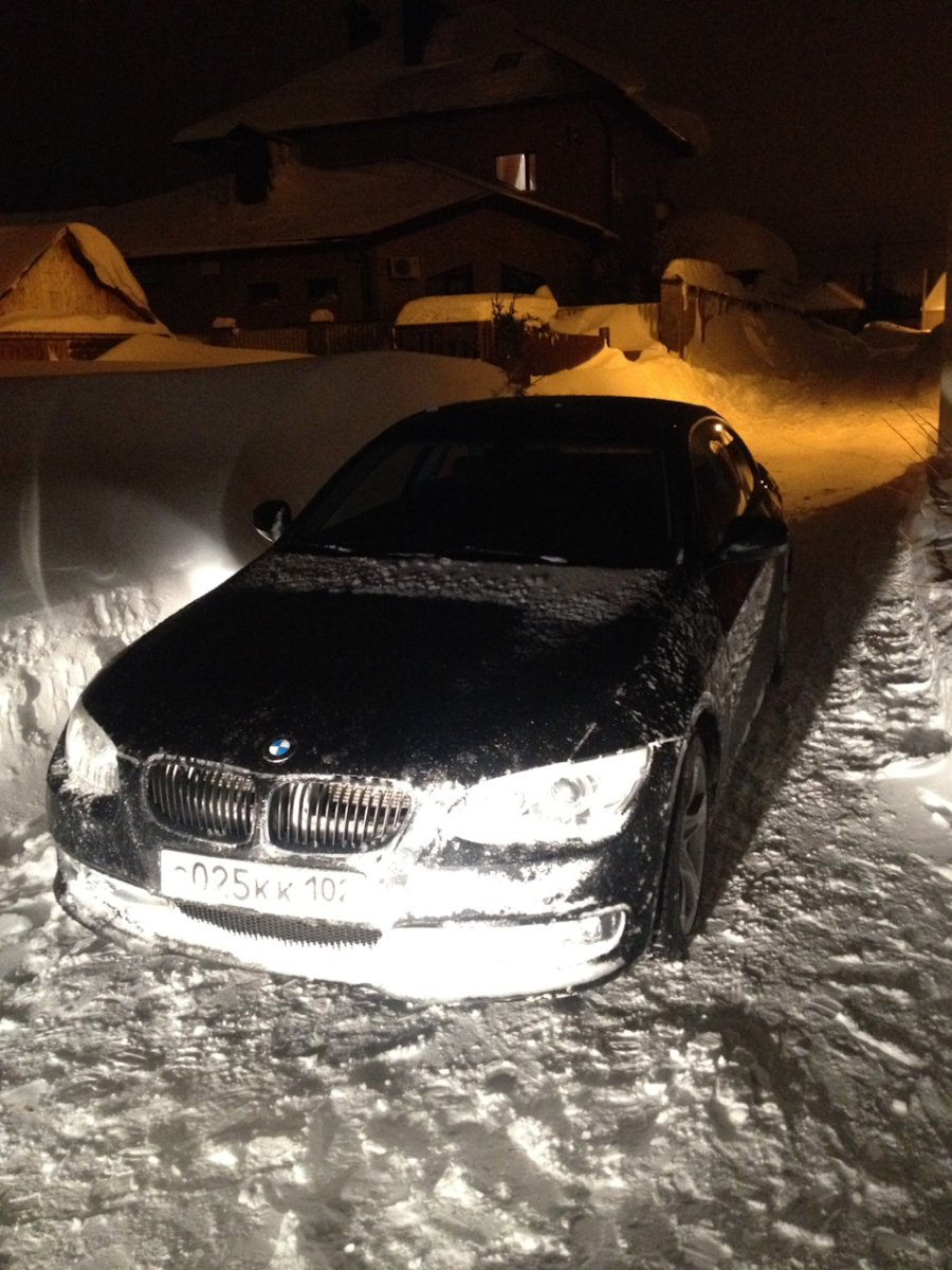 BMW 3 зима