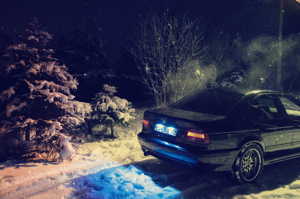 E36 BMW зима