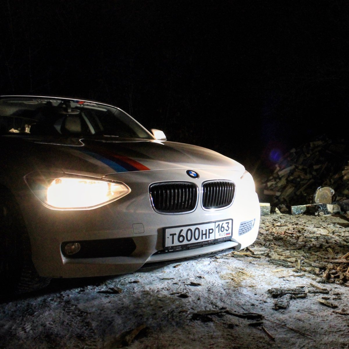 BMW m3 в темноте