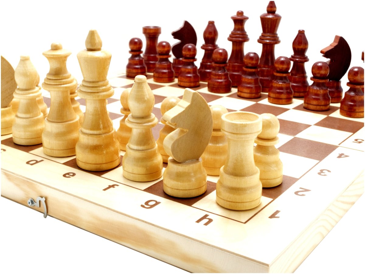 Деревянная шахматная Ладья