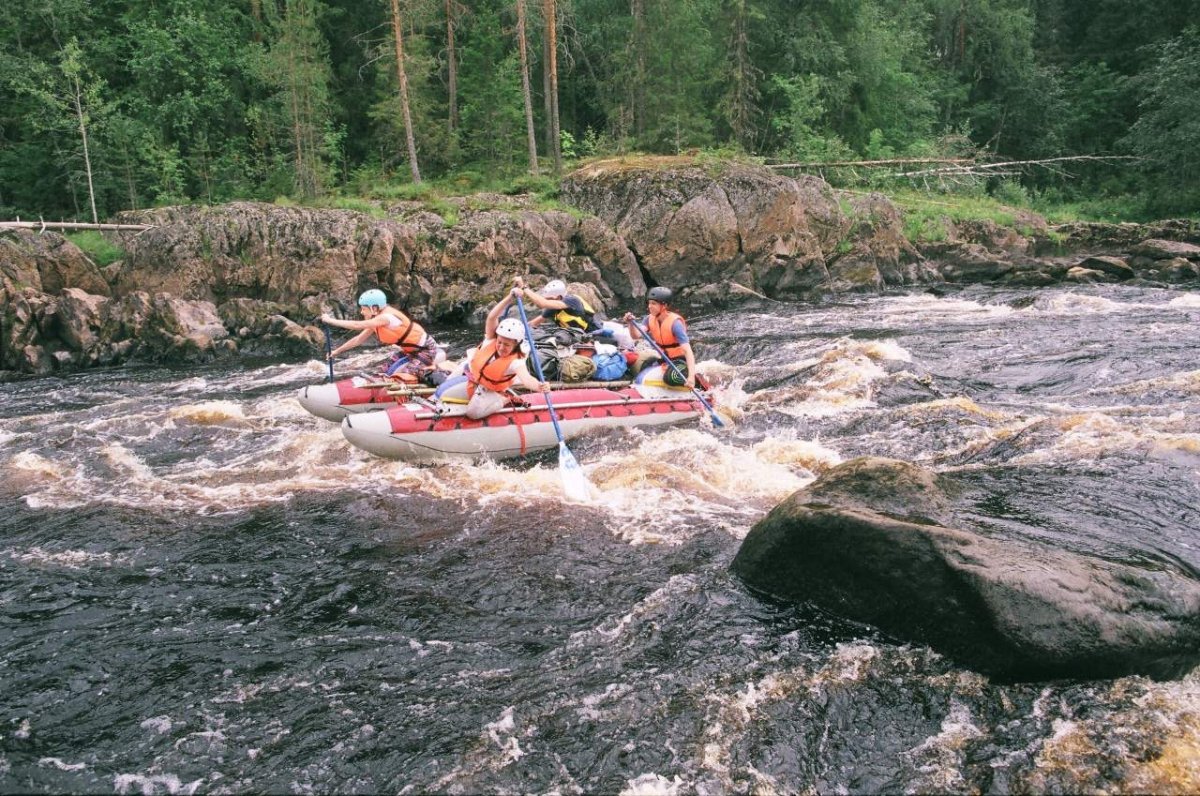 Сплав по реке в Пензе