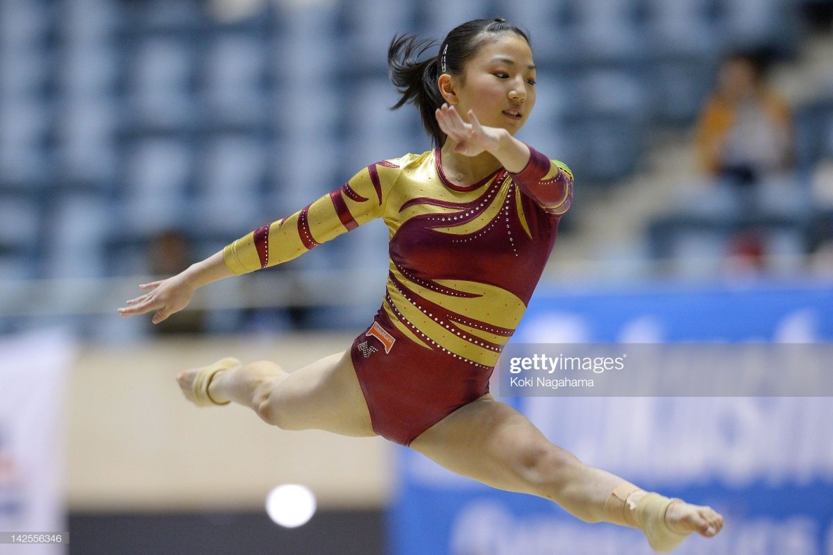 Гимнастка из Японии