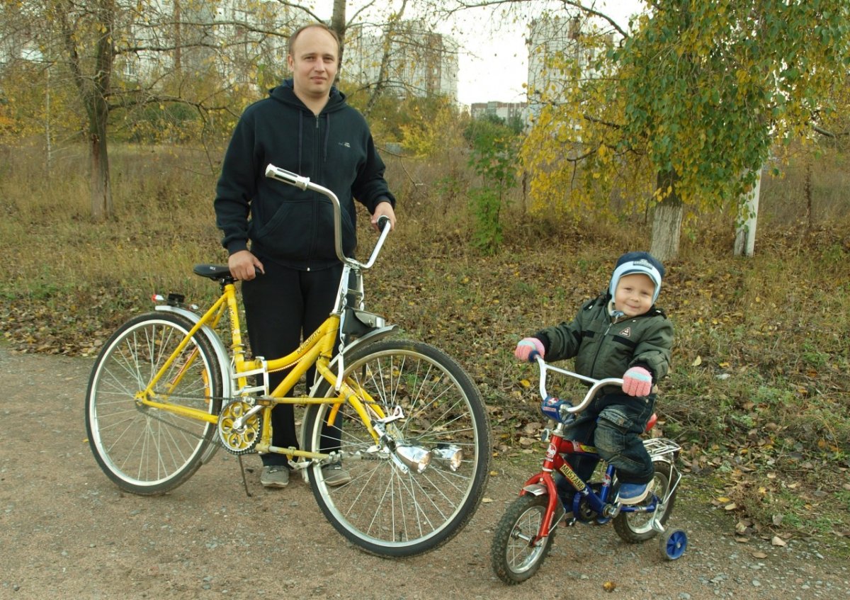 Переднеприводный велосипед