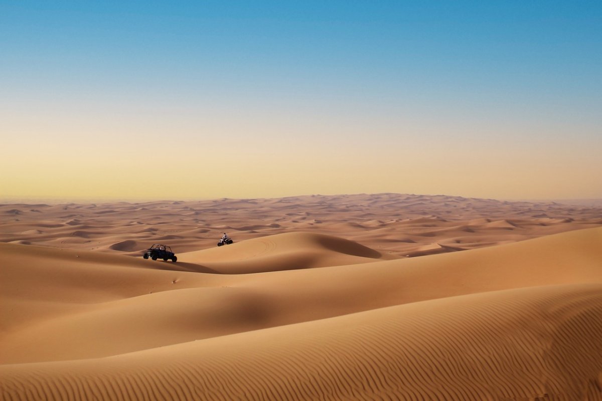 Экскурсии в Дубае рассвет в пустыне