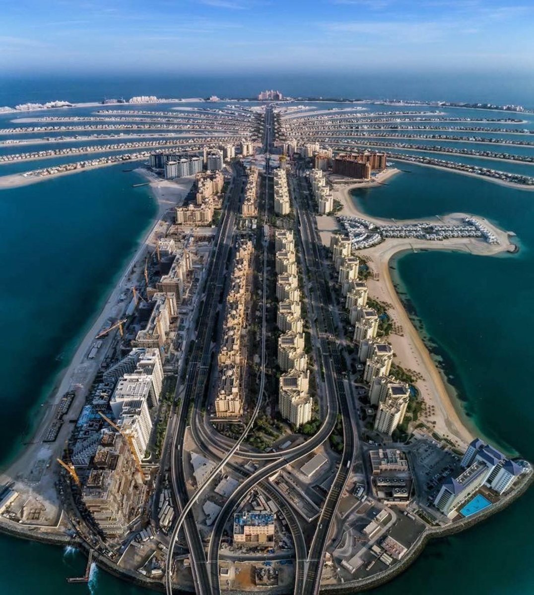 Остров Palm Jumeirah в Дубае