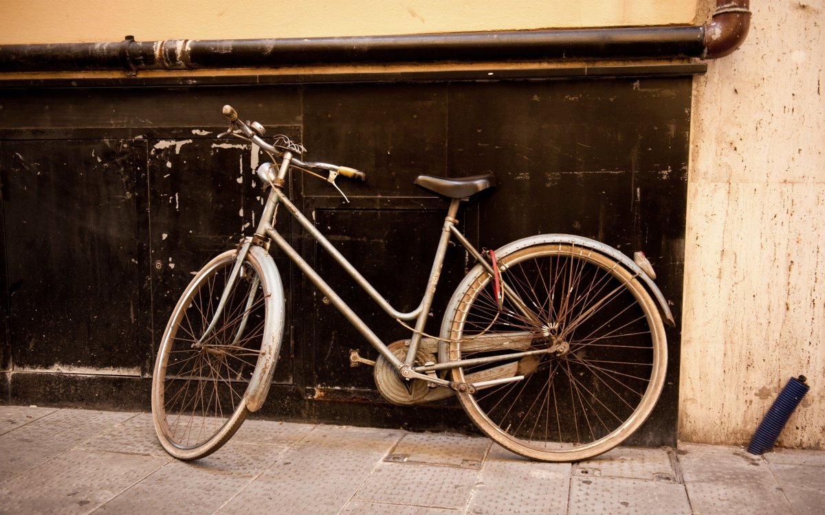 Велосипед старый Эстетика