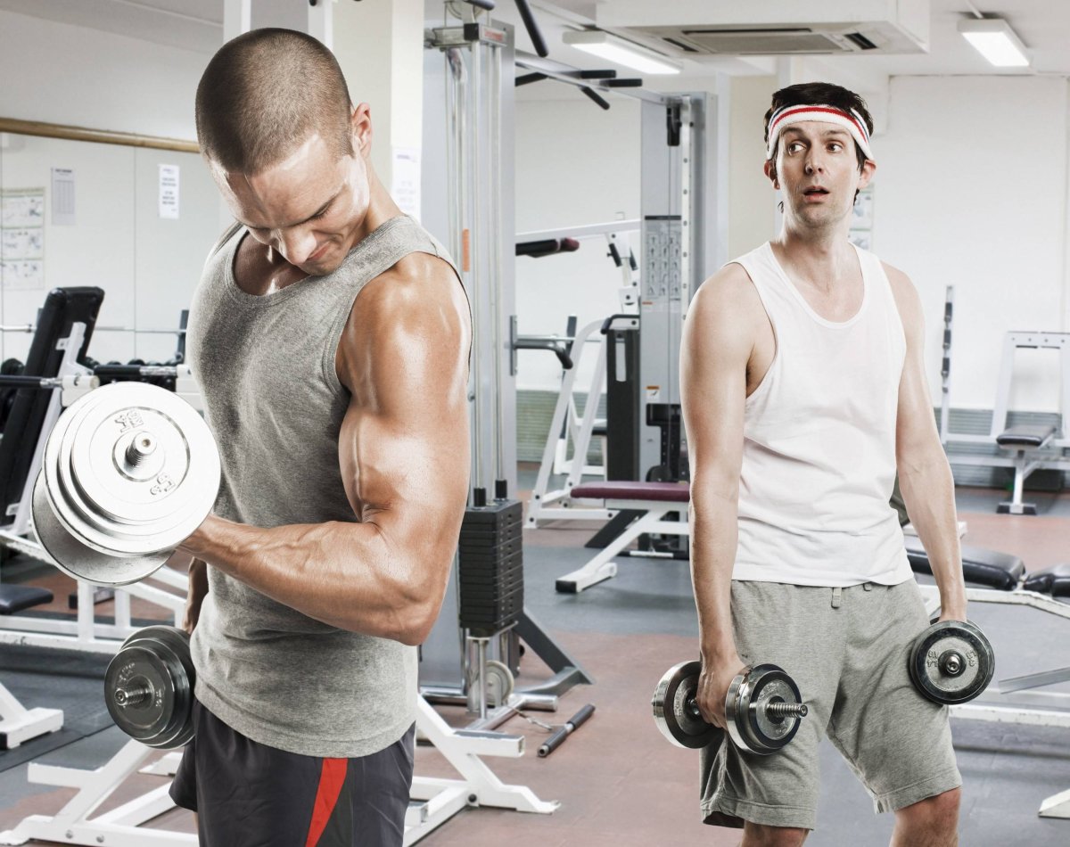 Новичок в тренажерном зале