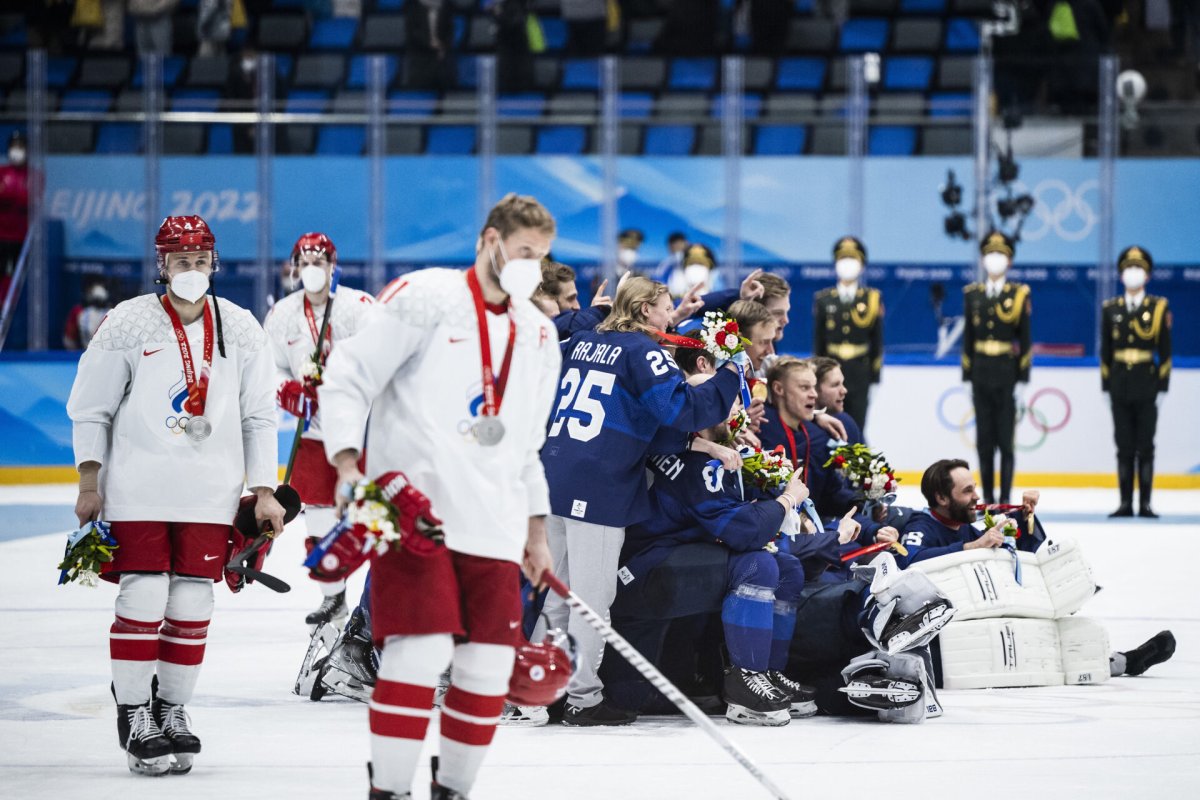 Россия хоккей олимпиада 2022 серебро