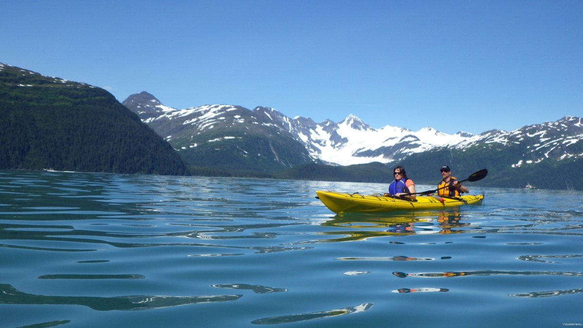 Залив Качемак Аляска фото