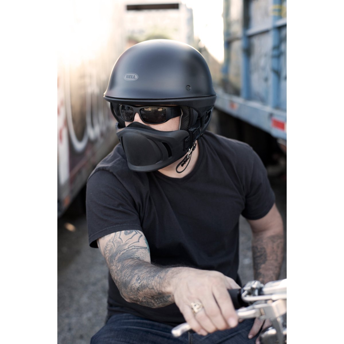 Bell Rogue Matte Black half Helmet