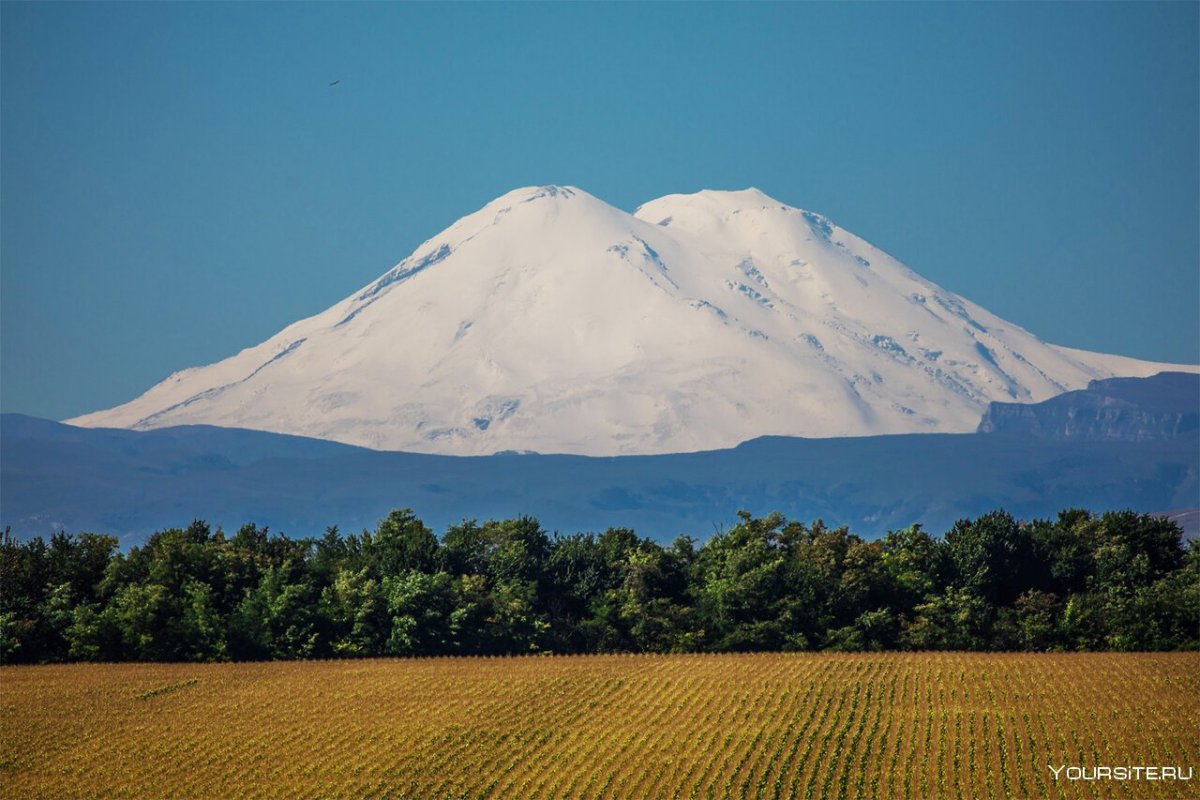 Гора Эльбрус вулкан