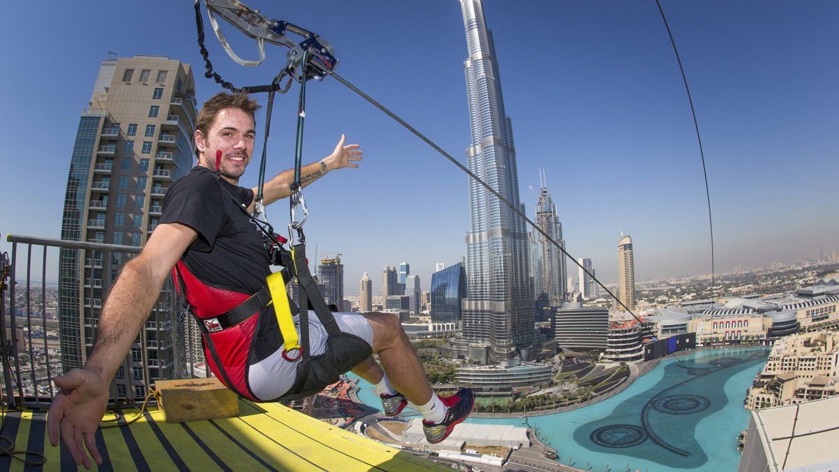 Бурдж Халифа зиплайн