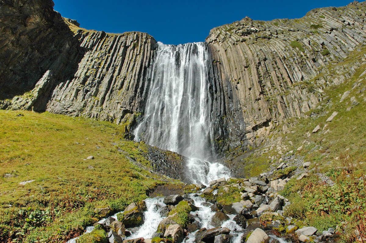 Водопад девичьи косы Кабардино-Балкария