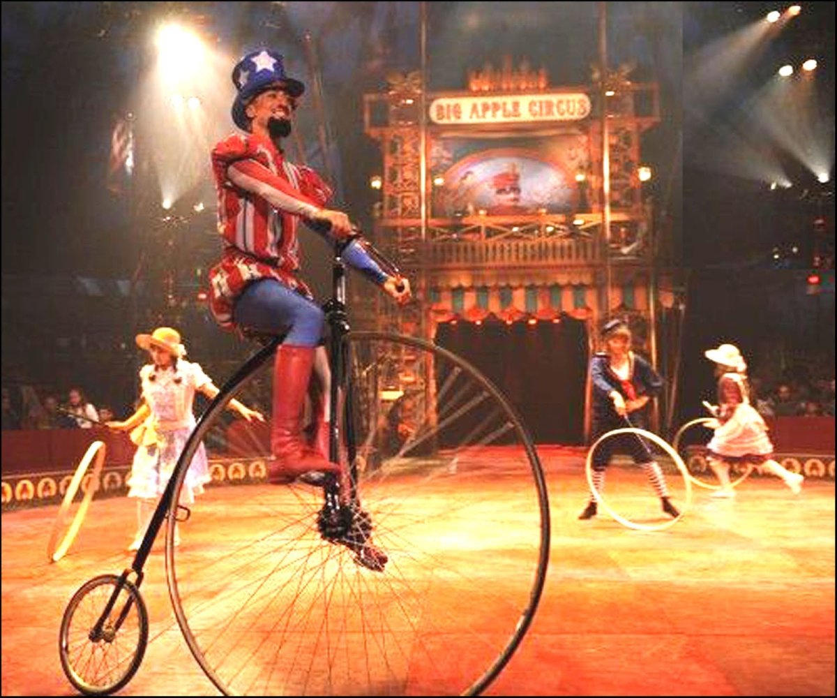 Велосипед из цирка