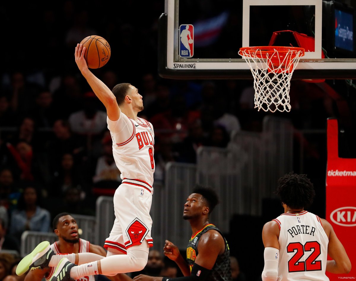 Zach LAVINE Dunk Chicago