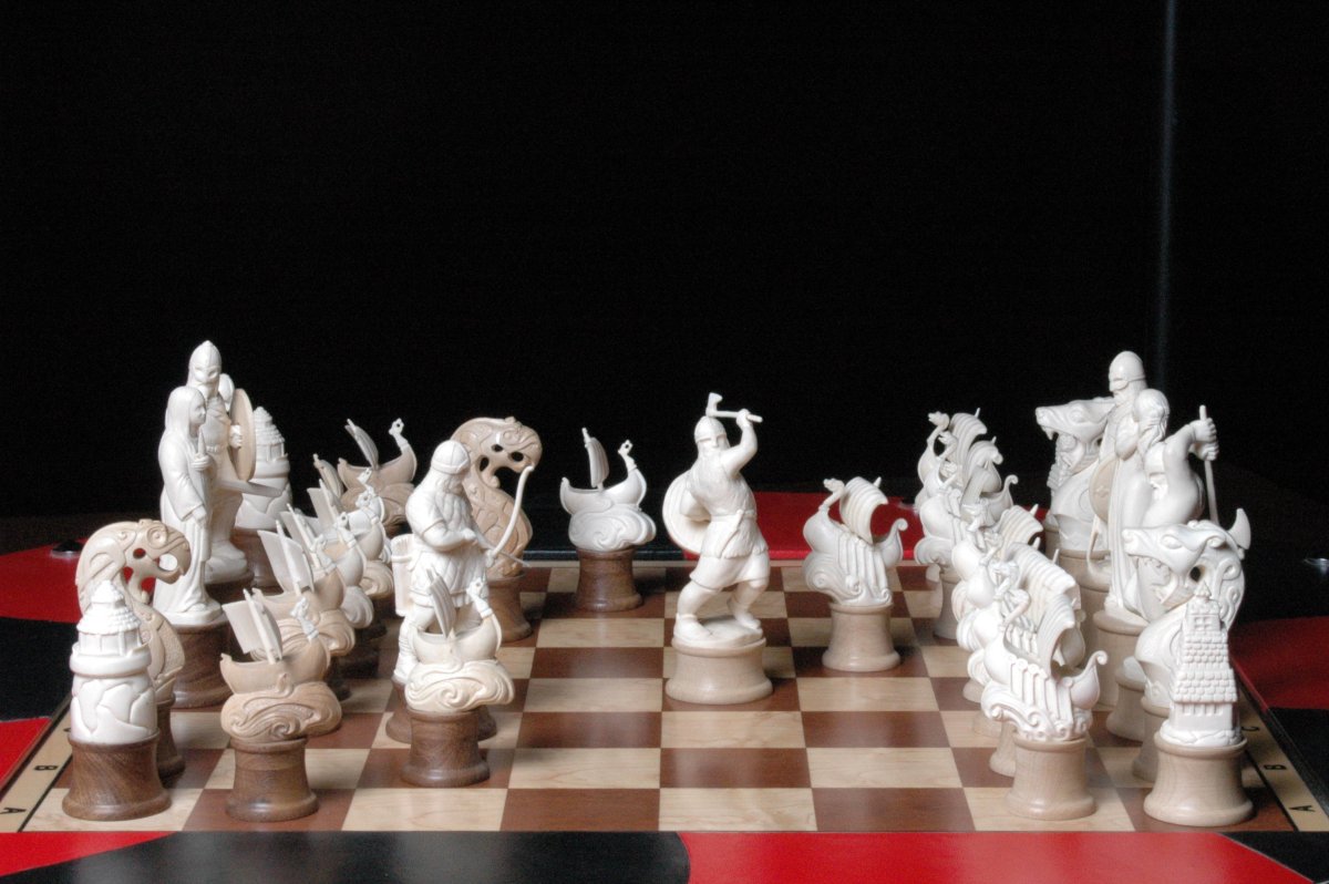 Викинговские шахматы ферзь