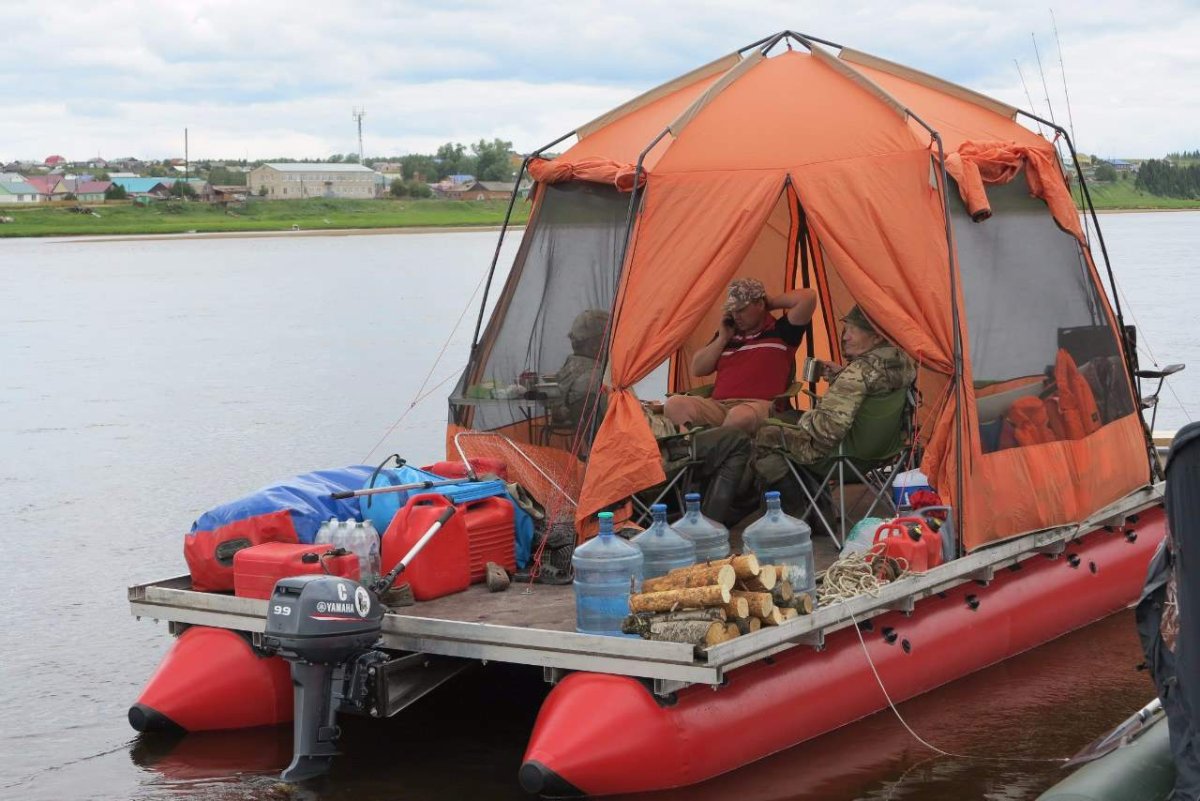 Катамаран Кама 650б Бивак