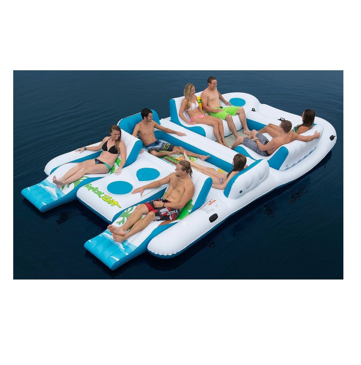 Остров надувной плавучий Тропикал