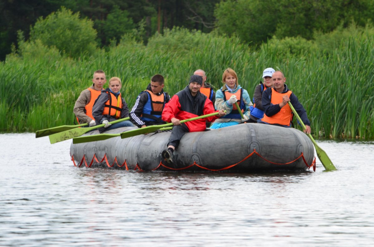 Рафт плот катамаран