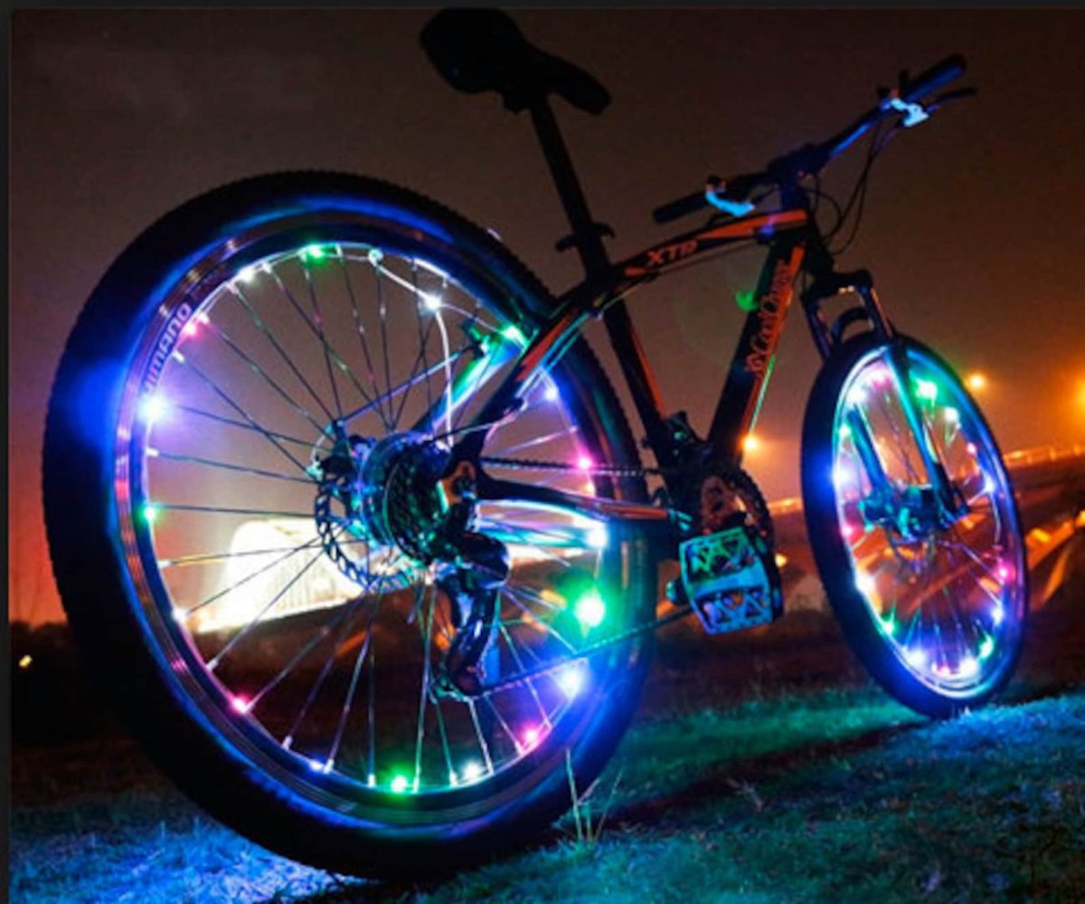Светящийся велосипед