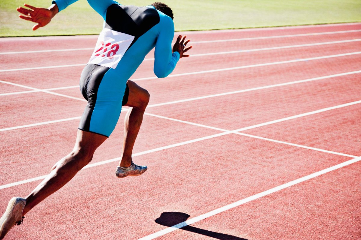 Лёгкая атлетика спринт на 100 метров