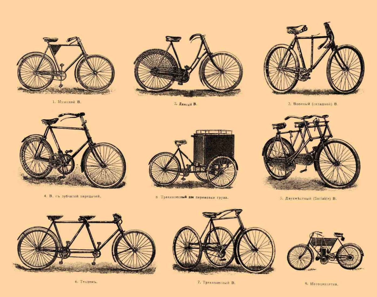Эволюция велосипеда