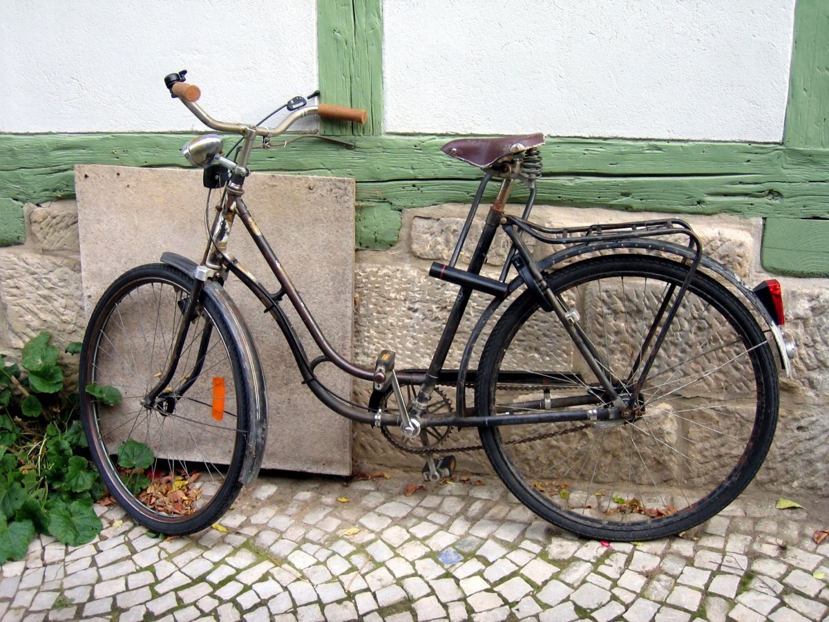 Старый немецкий велосипед