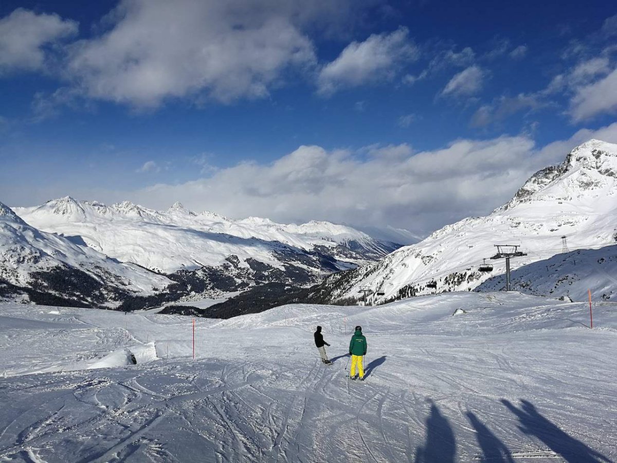 Лыжные горы в Швейцарии