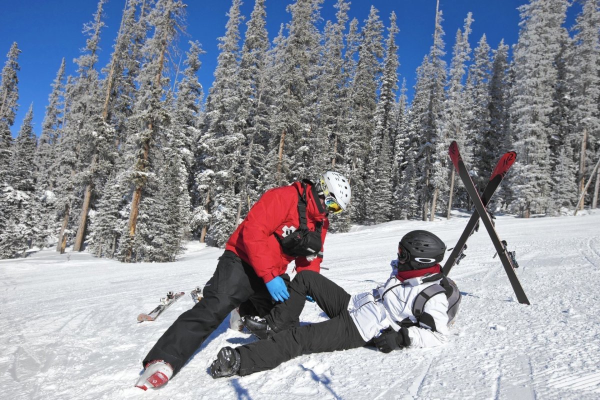 Травм сноубордистов и горнолыжников