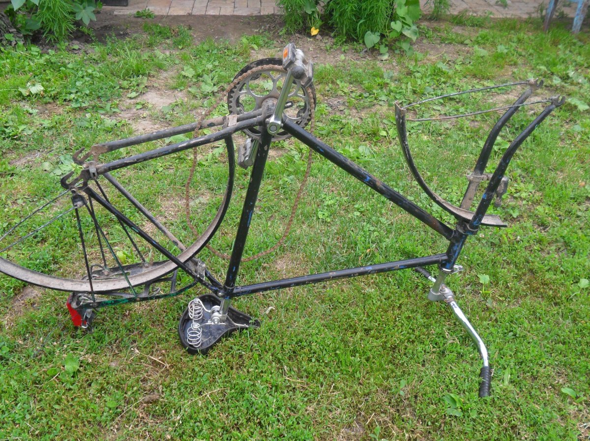 Велосипед Урал с двойной рамой