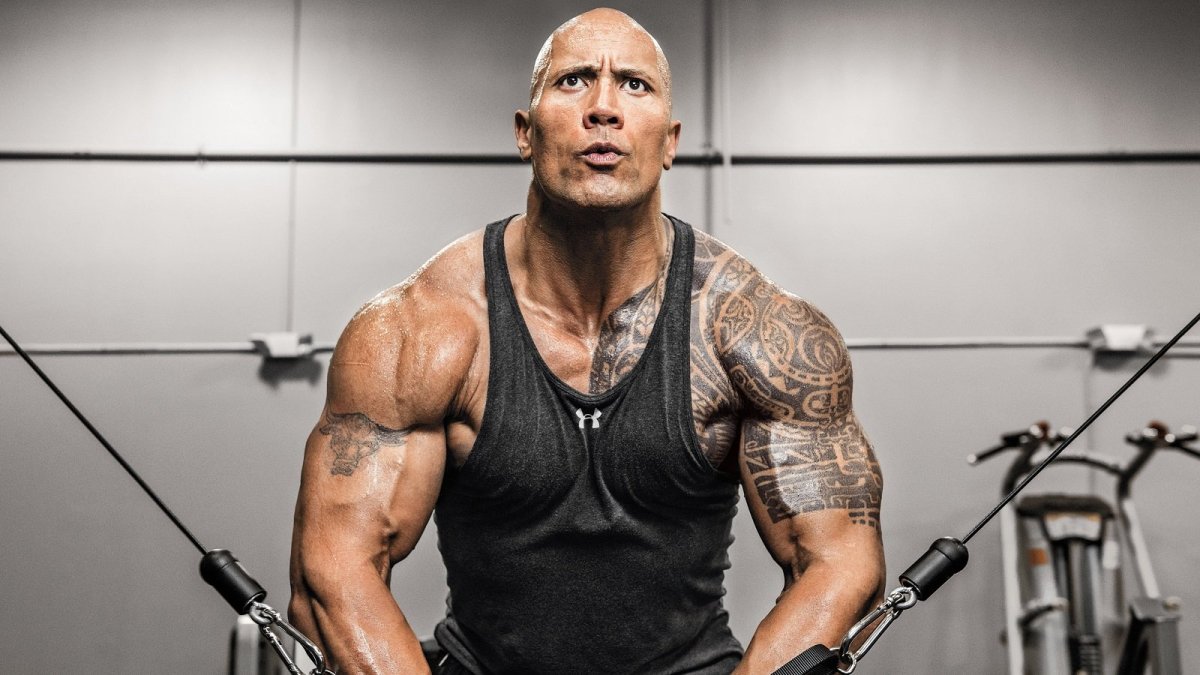 Dwayne Johnson Bodybuilding