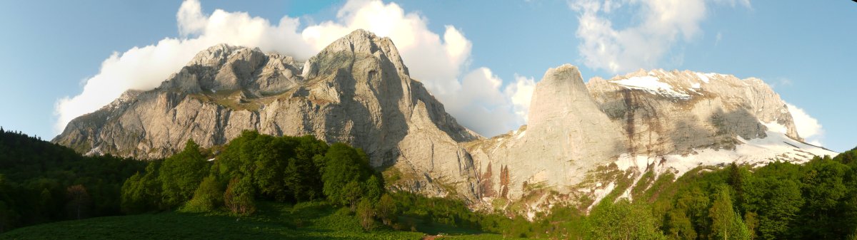 Адыгея гора Фишт панорама