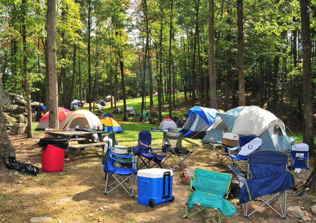 Место для палаточного лагеря