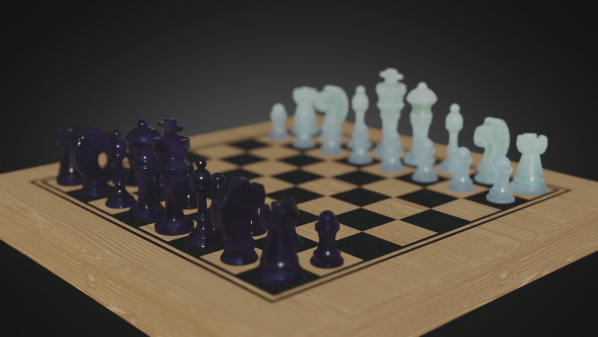 Chess 3d model