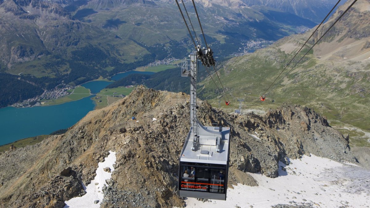 Monte Tamaro канатная дорога в Швейцарии