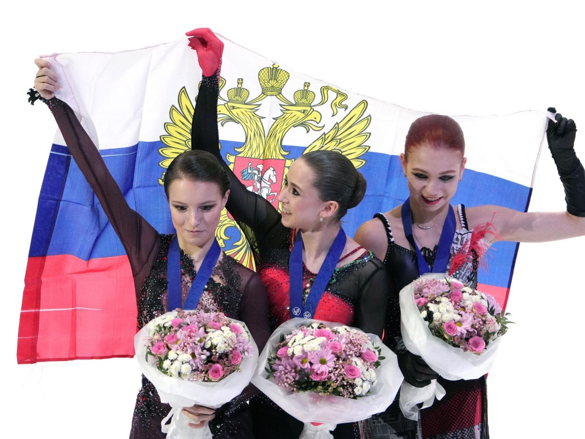 Валиева Олимпийская чемпионка