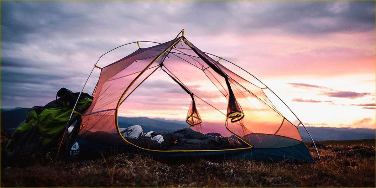 Туристическая палатка прозрачная