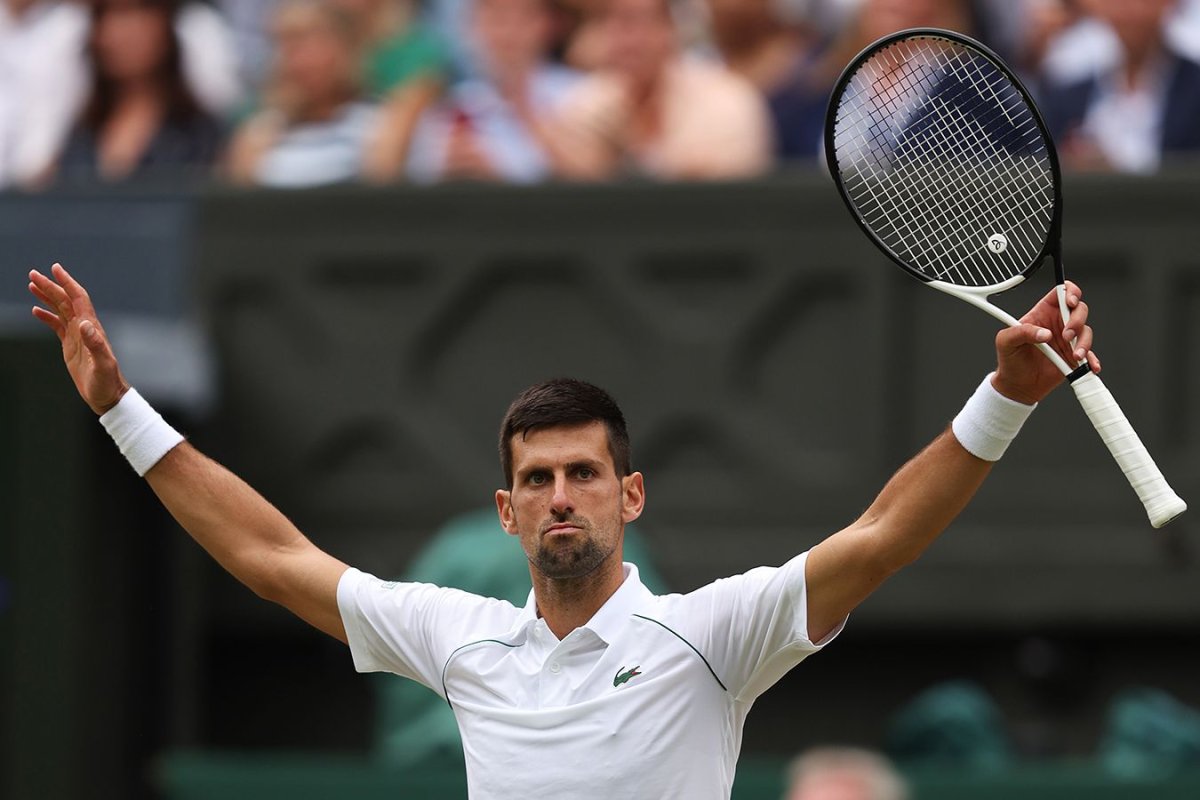 Novak Djokovic Jannik Sinner Wimbledon