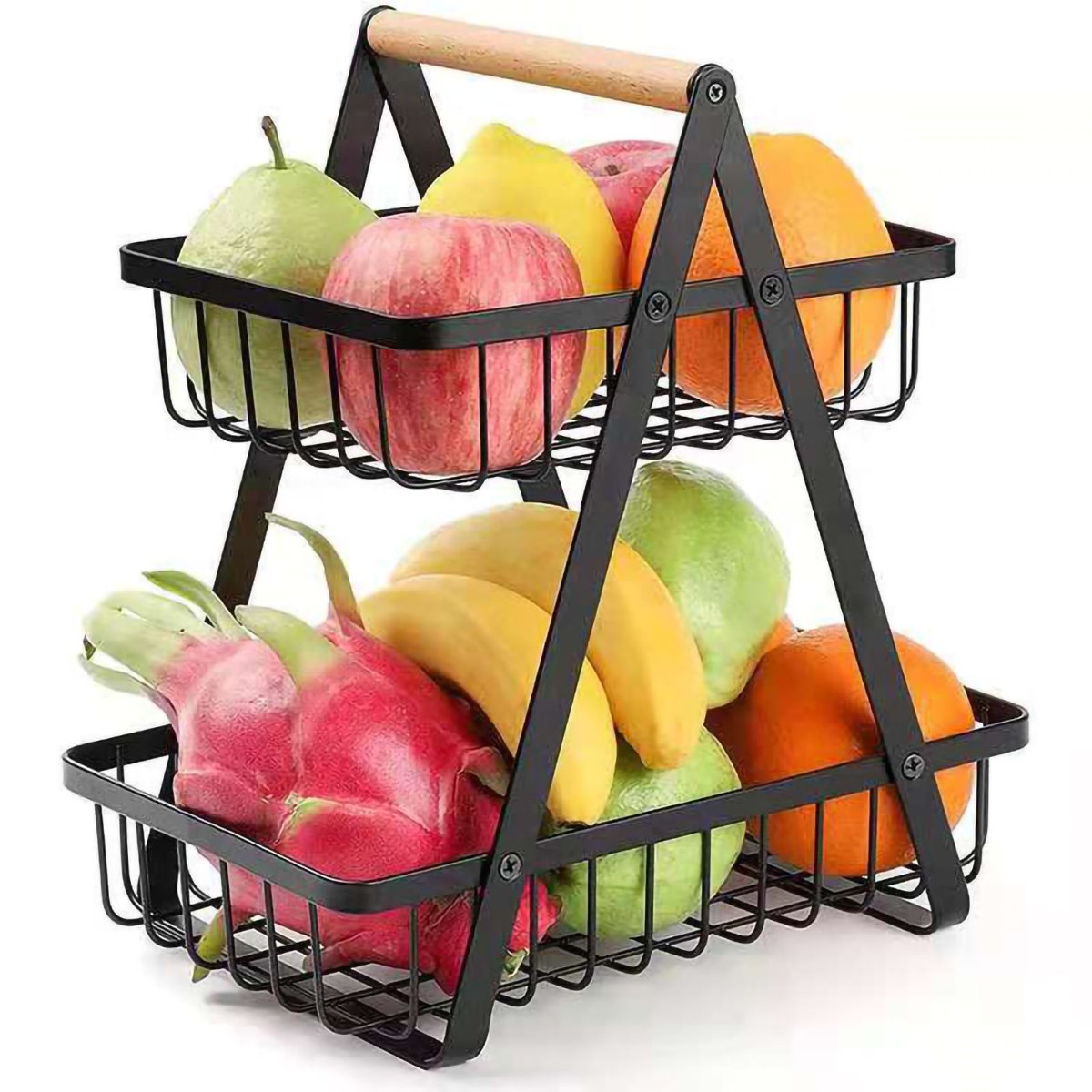 Металлическая корзина для хранения фрук