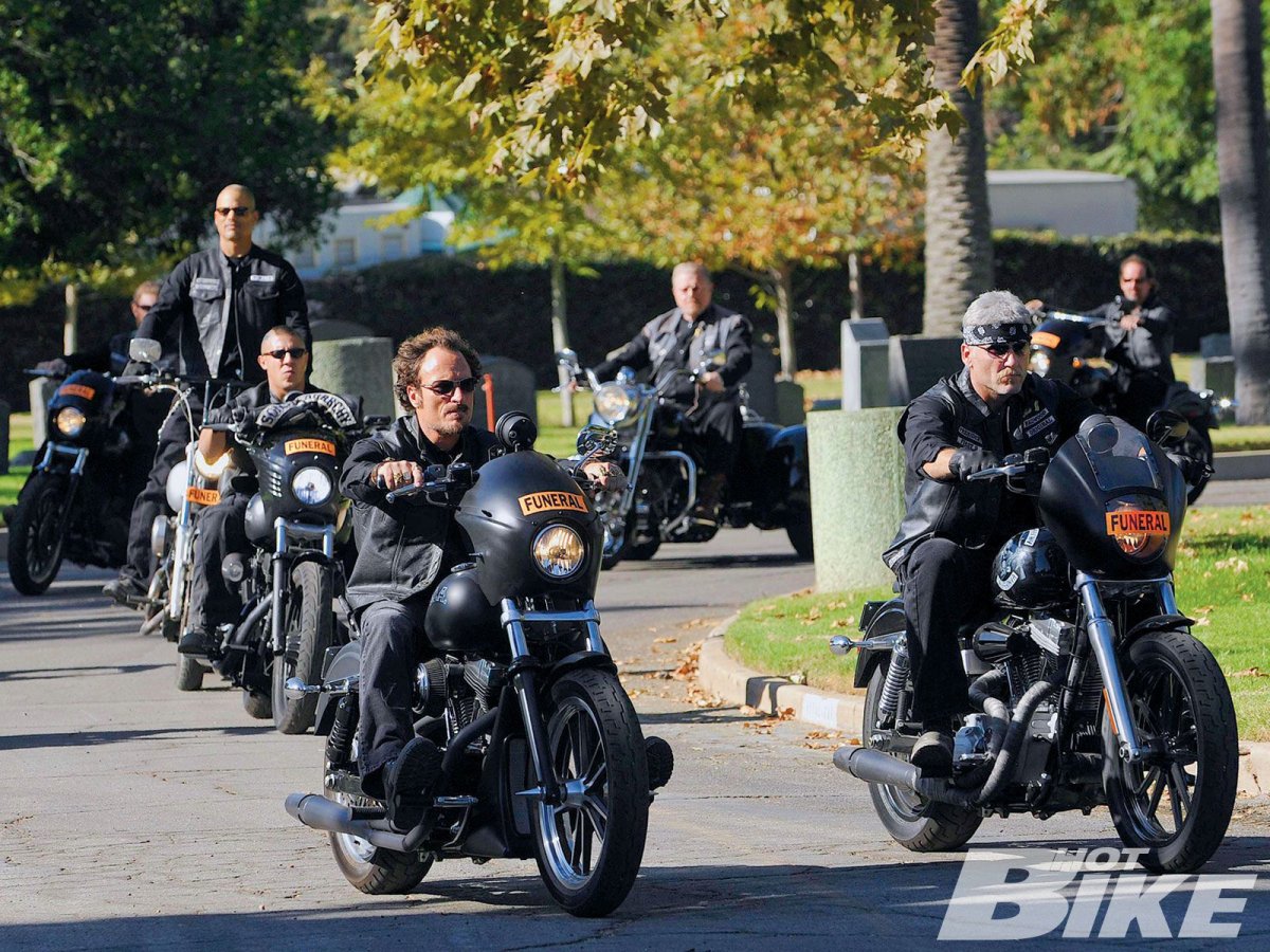 Sons of Anarchy байкеры