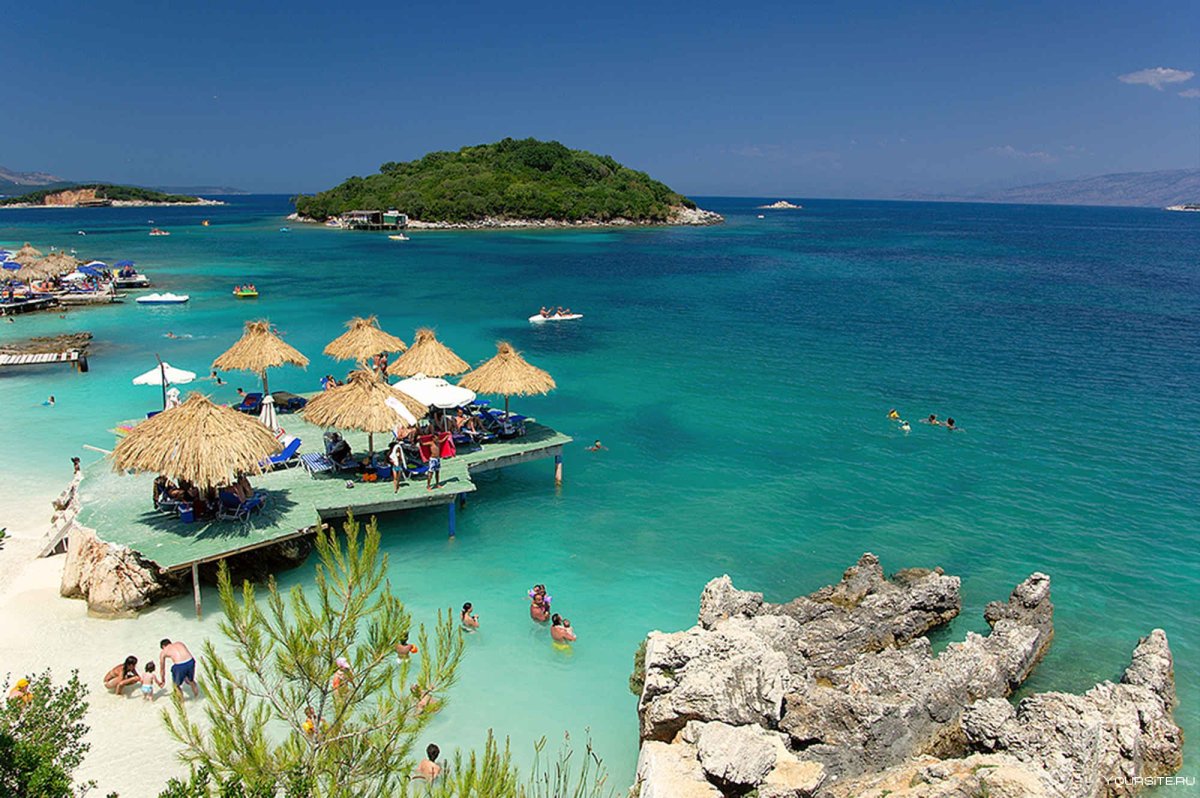 Пляжи Ксамил Албания