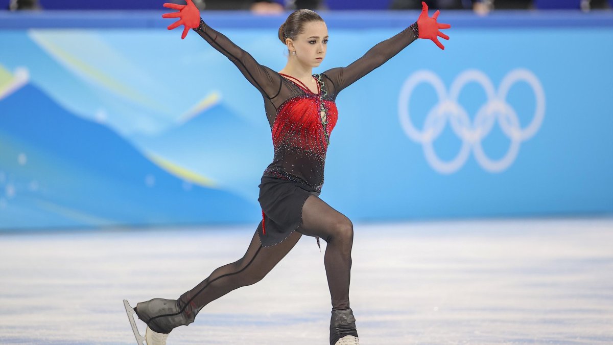 Камила Валиева фигуристка