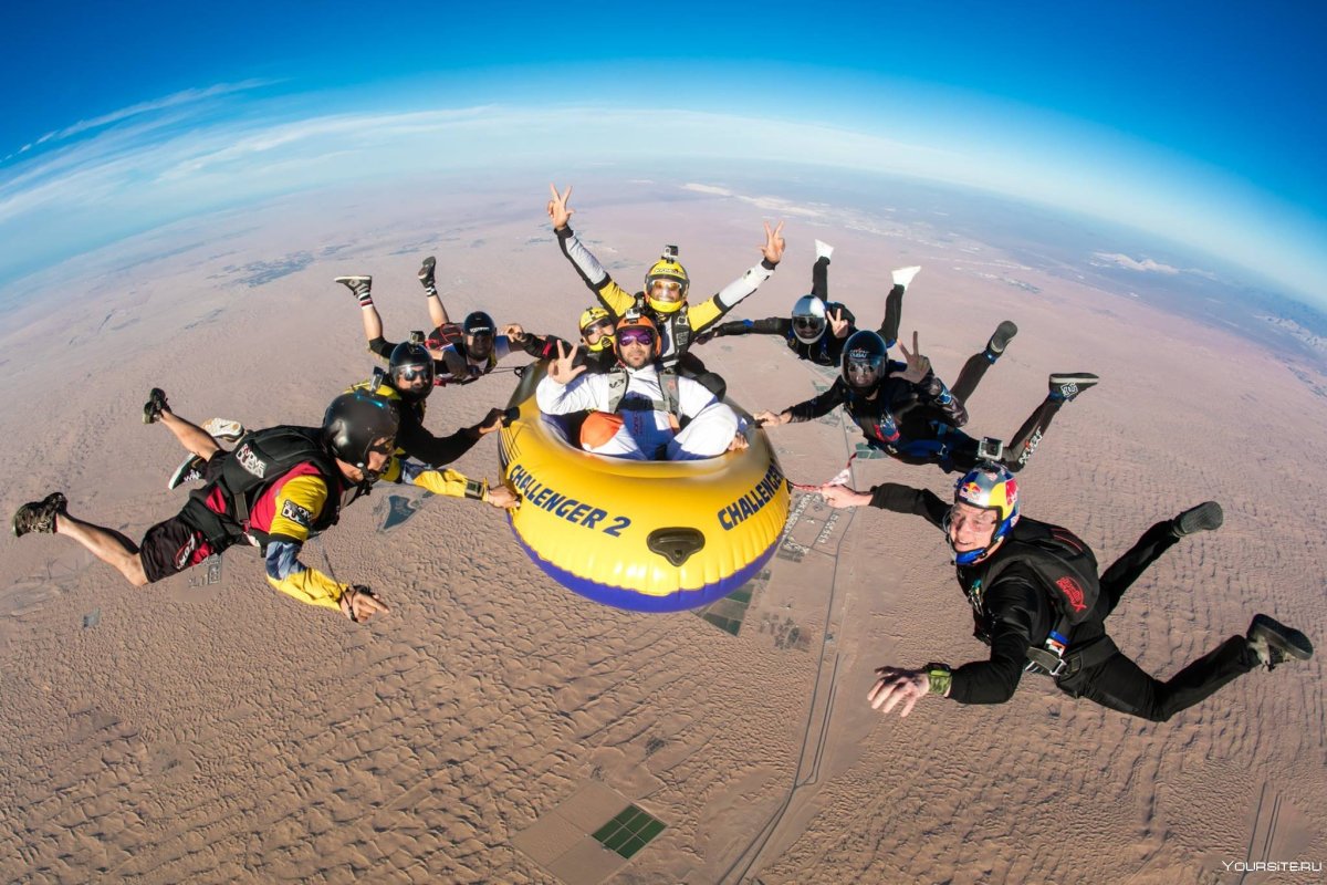 Скайдайв Дубай Skydive Dubai