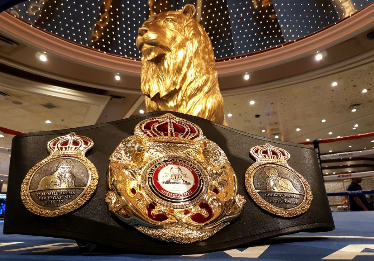 Пояс WBA super