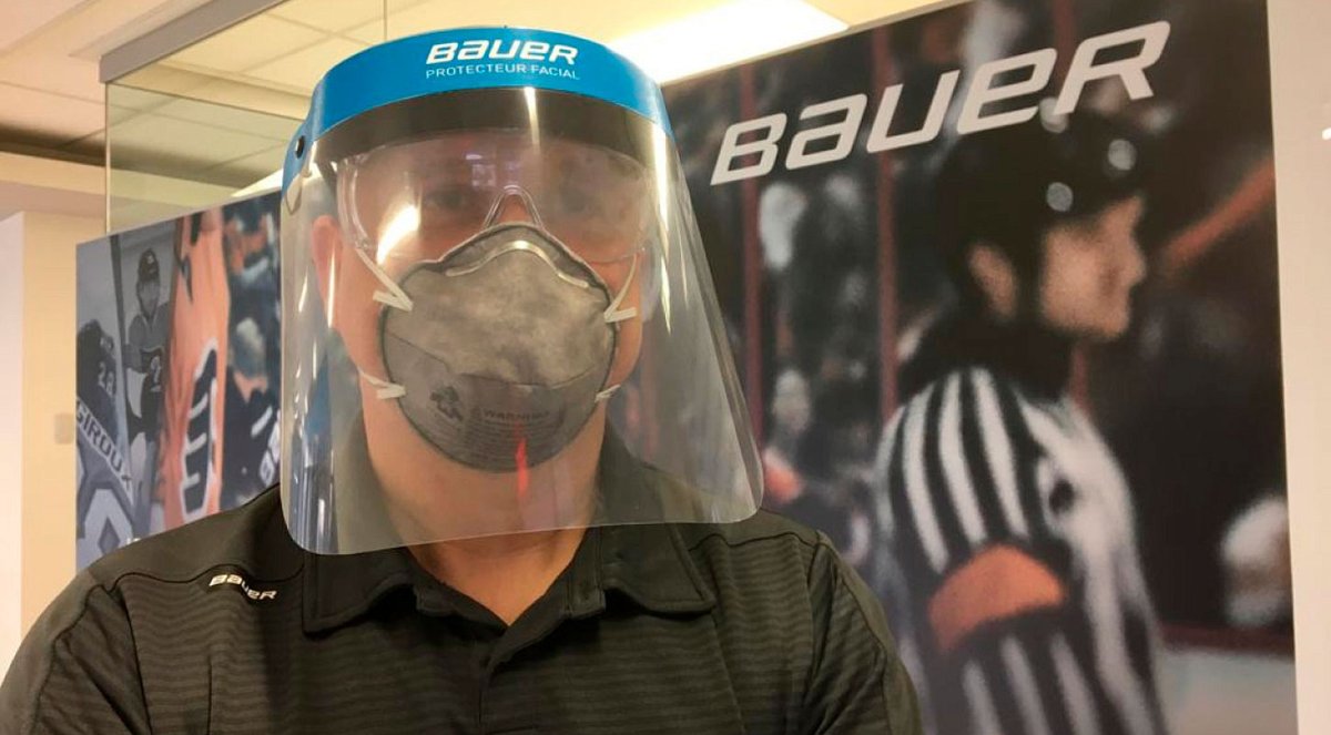 Bauer Medical Protective face Shield